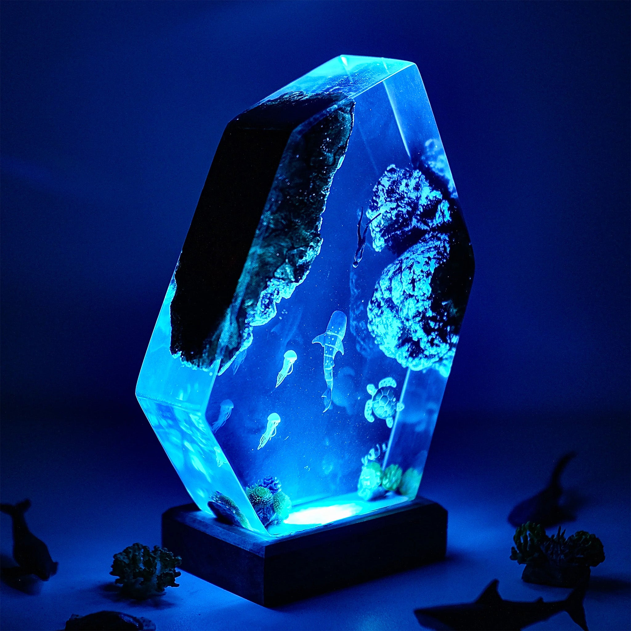 Ocean S5 Resin Handmade Lamp