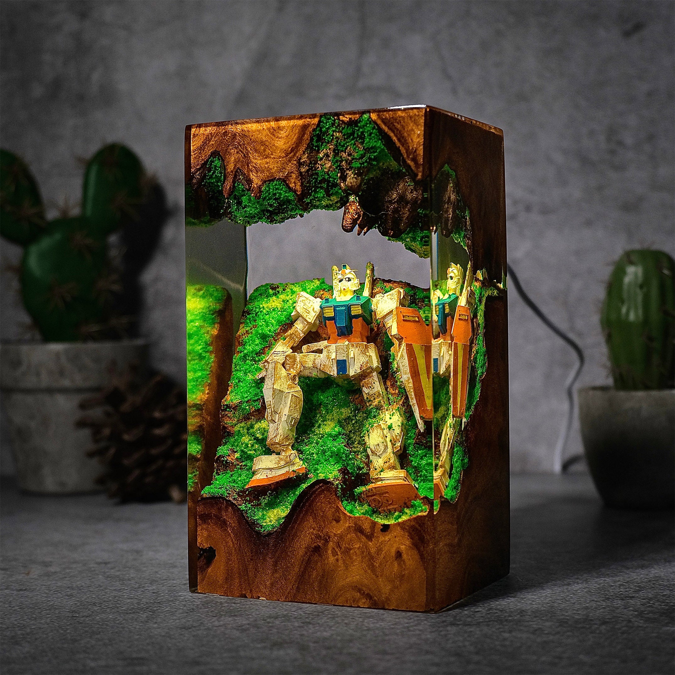 GUNDAM Resin Handmade Lamp