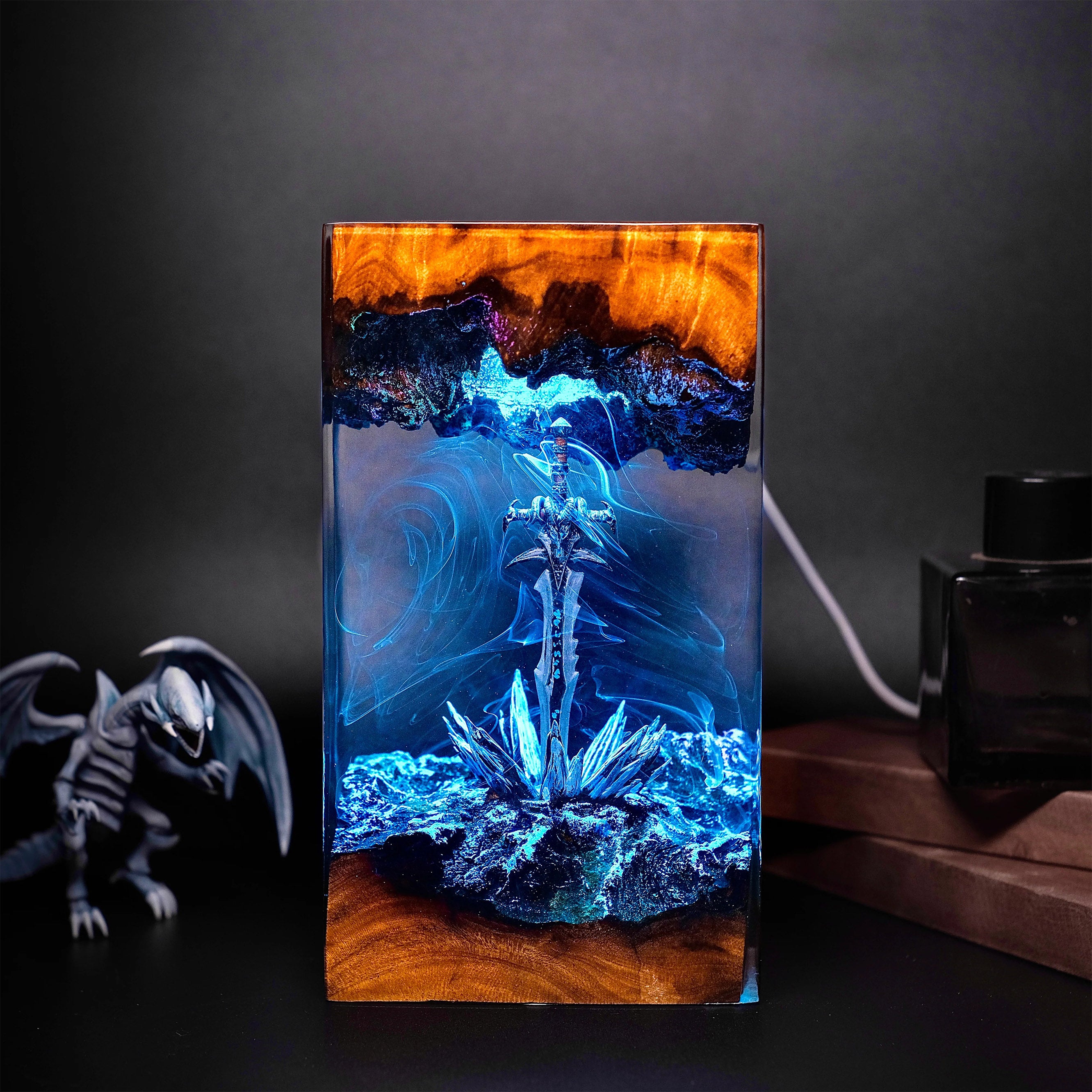 Frostmourne World of Warcraft Resin Handmade Lamp