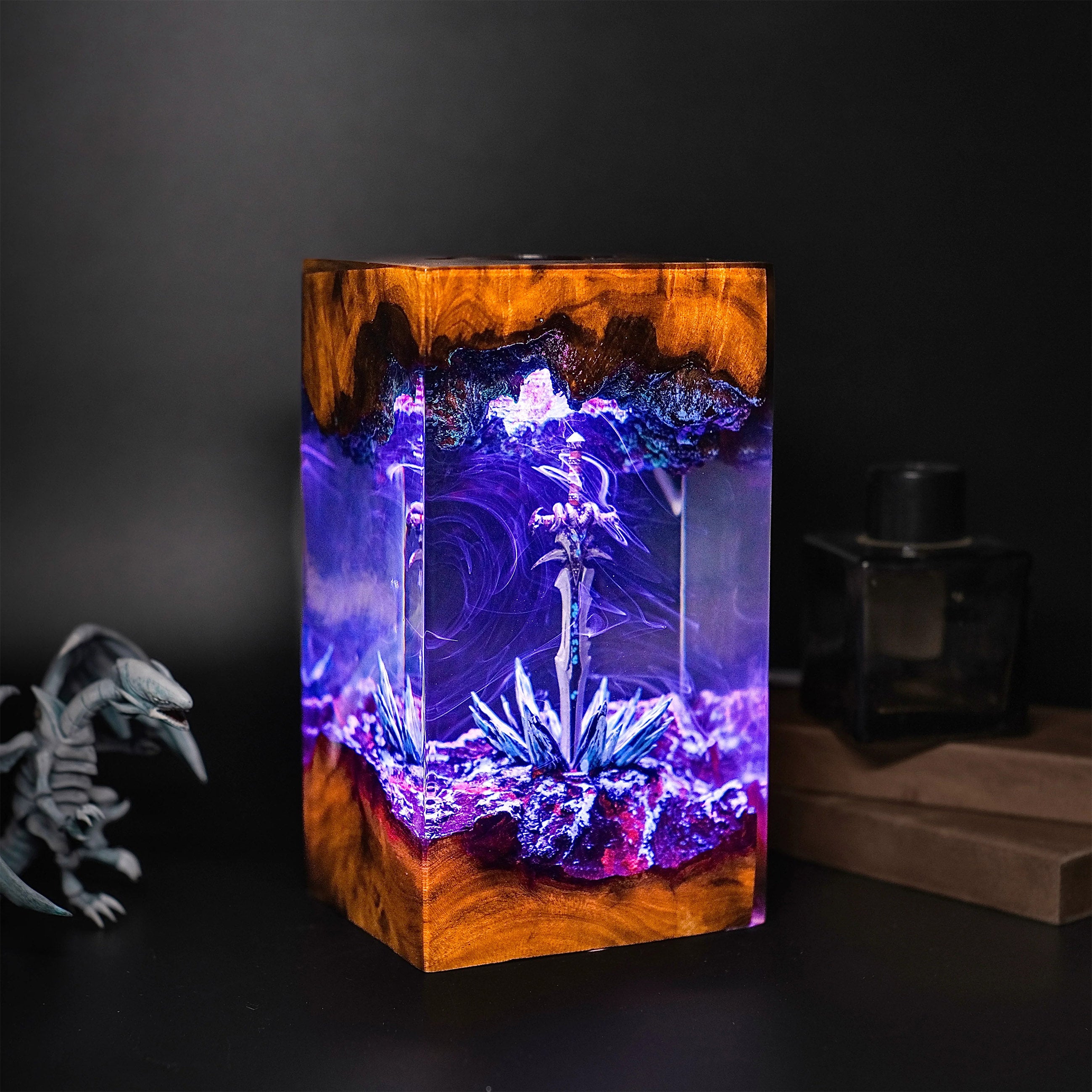 Frostmourne World of Warcraft Resin Handmade Lamp