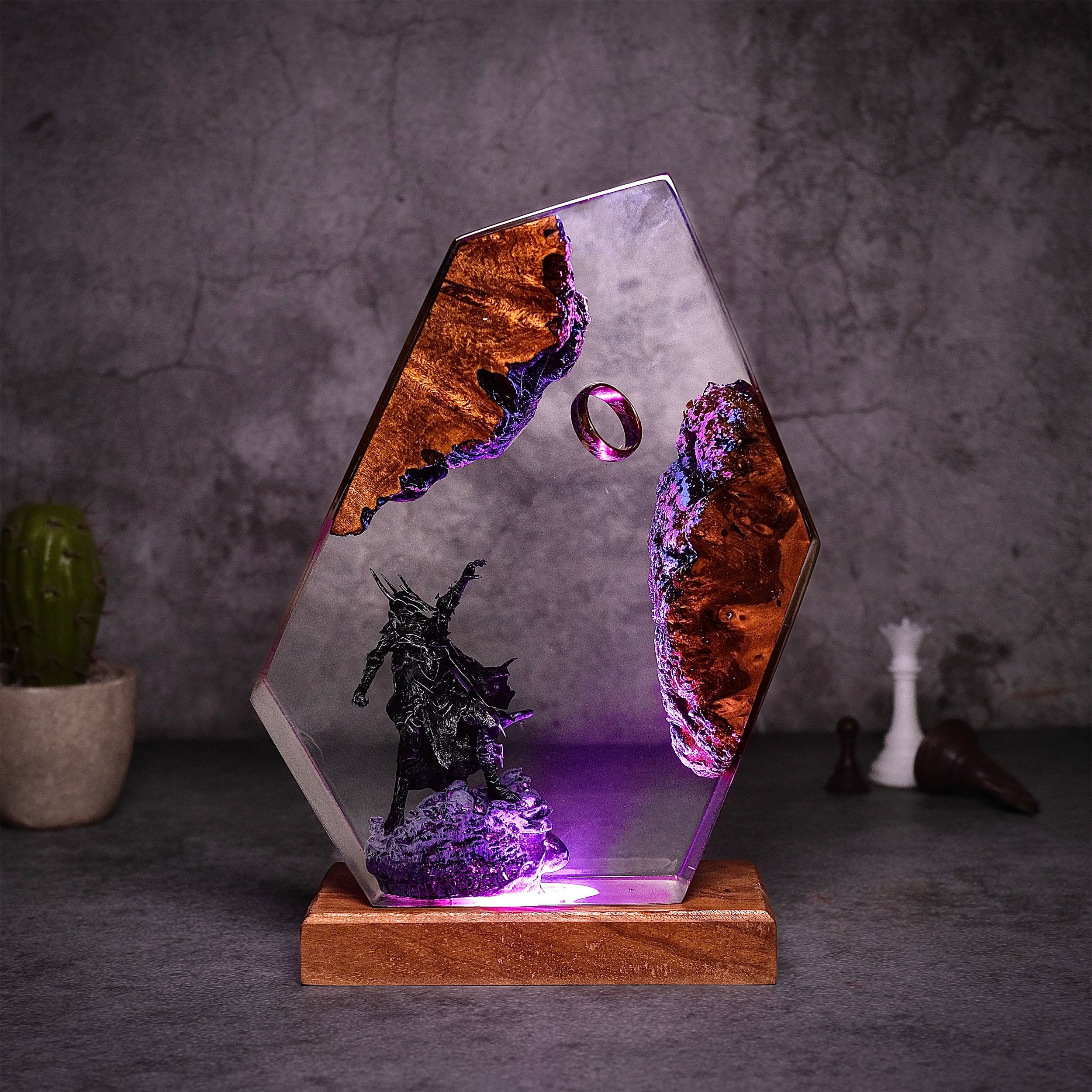 SAURON V2 The Lord of the Rings Resin Handmade Lamp