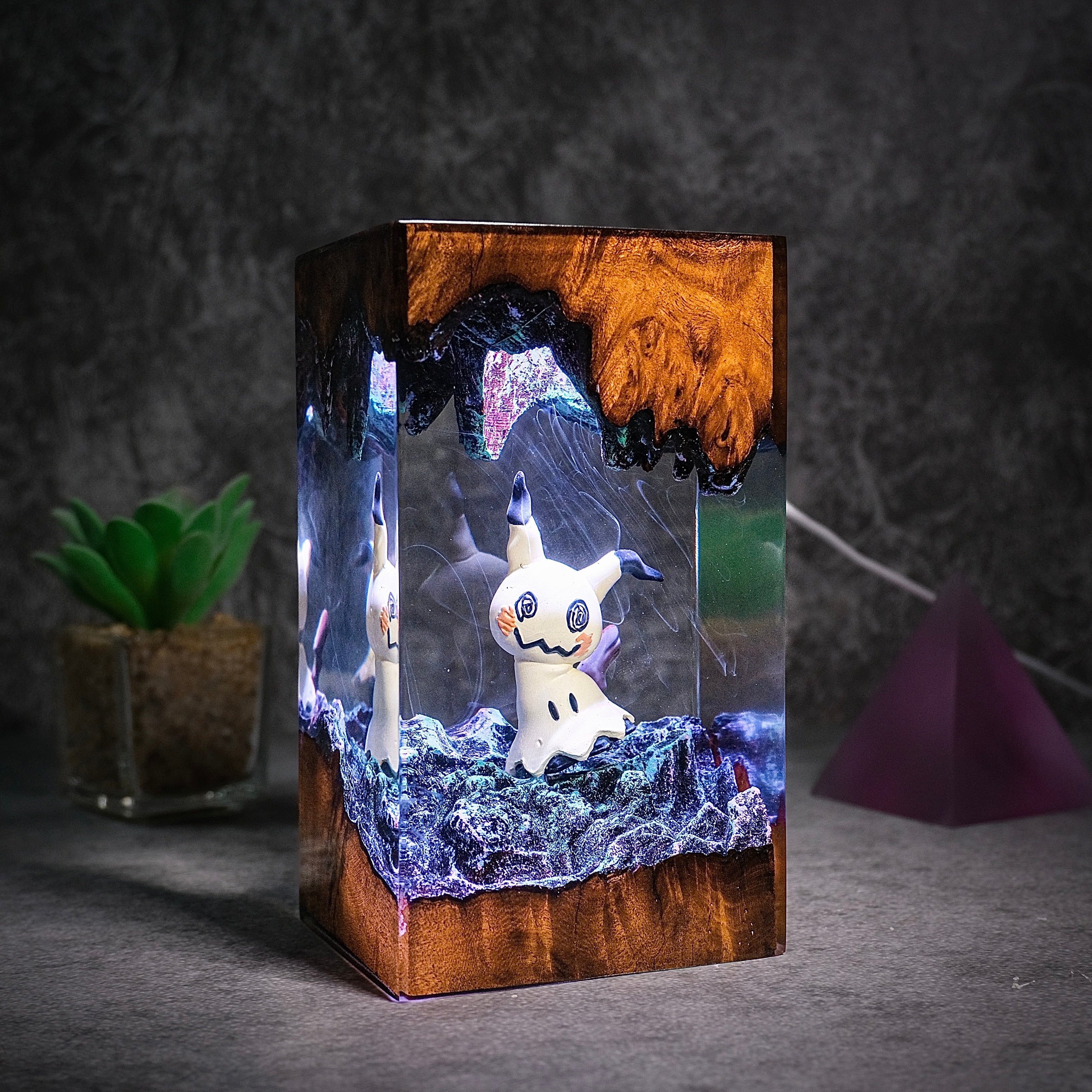 MIMIKYU Pokemon Resin Handmade Lamp