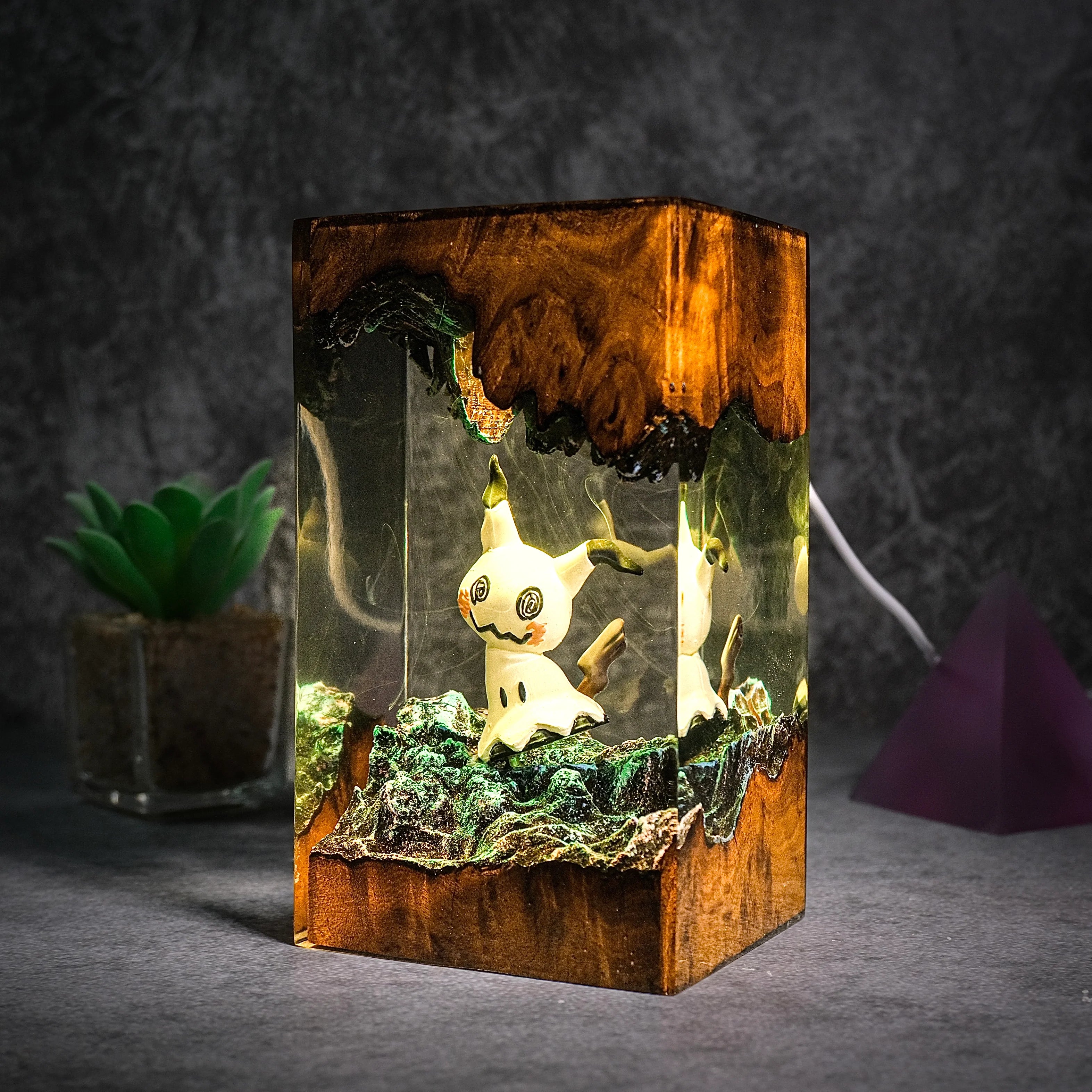 MIMIKYU Pokemon Resin Handmade Lamp