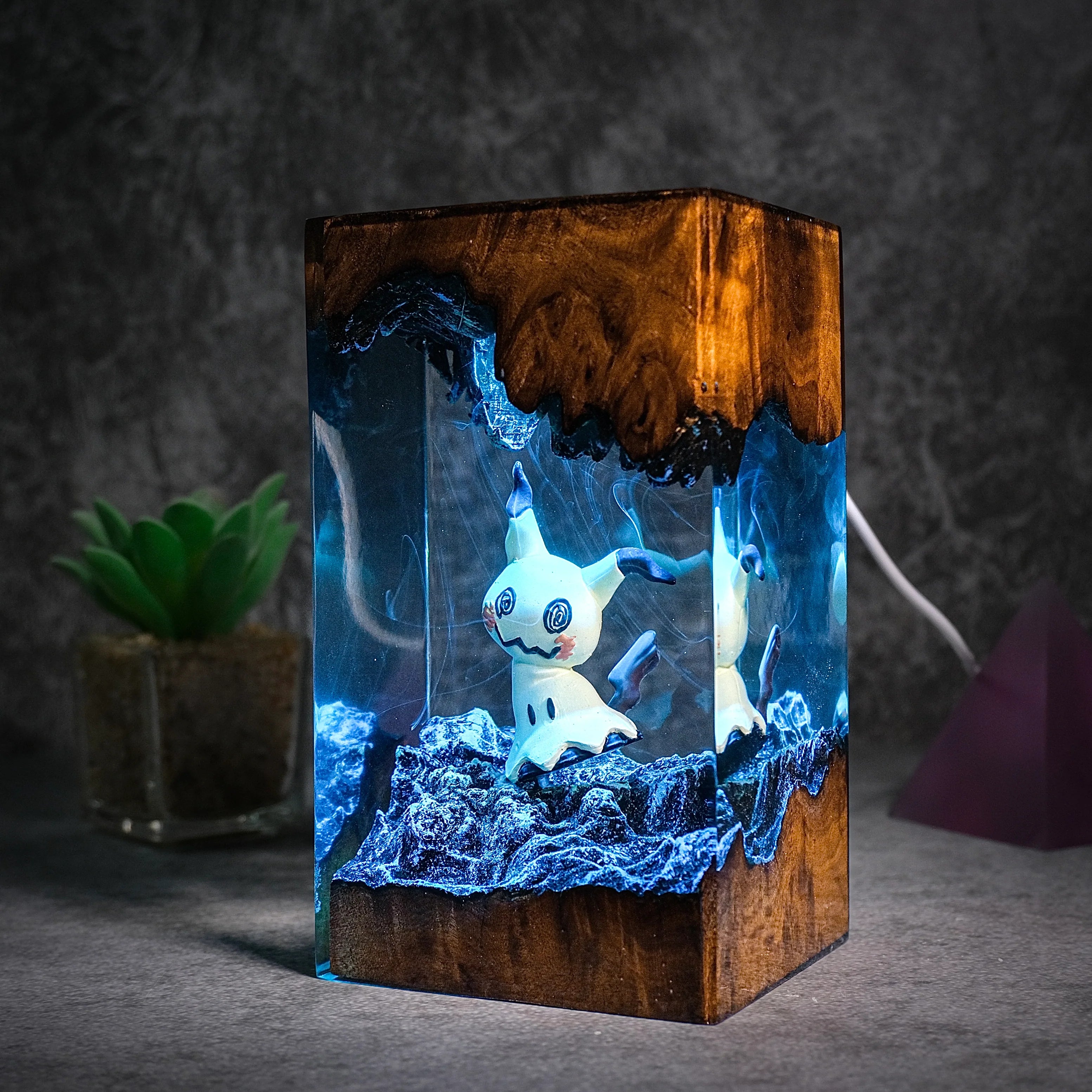 MIMIKYU Pokemon Resin Handmade Lamp