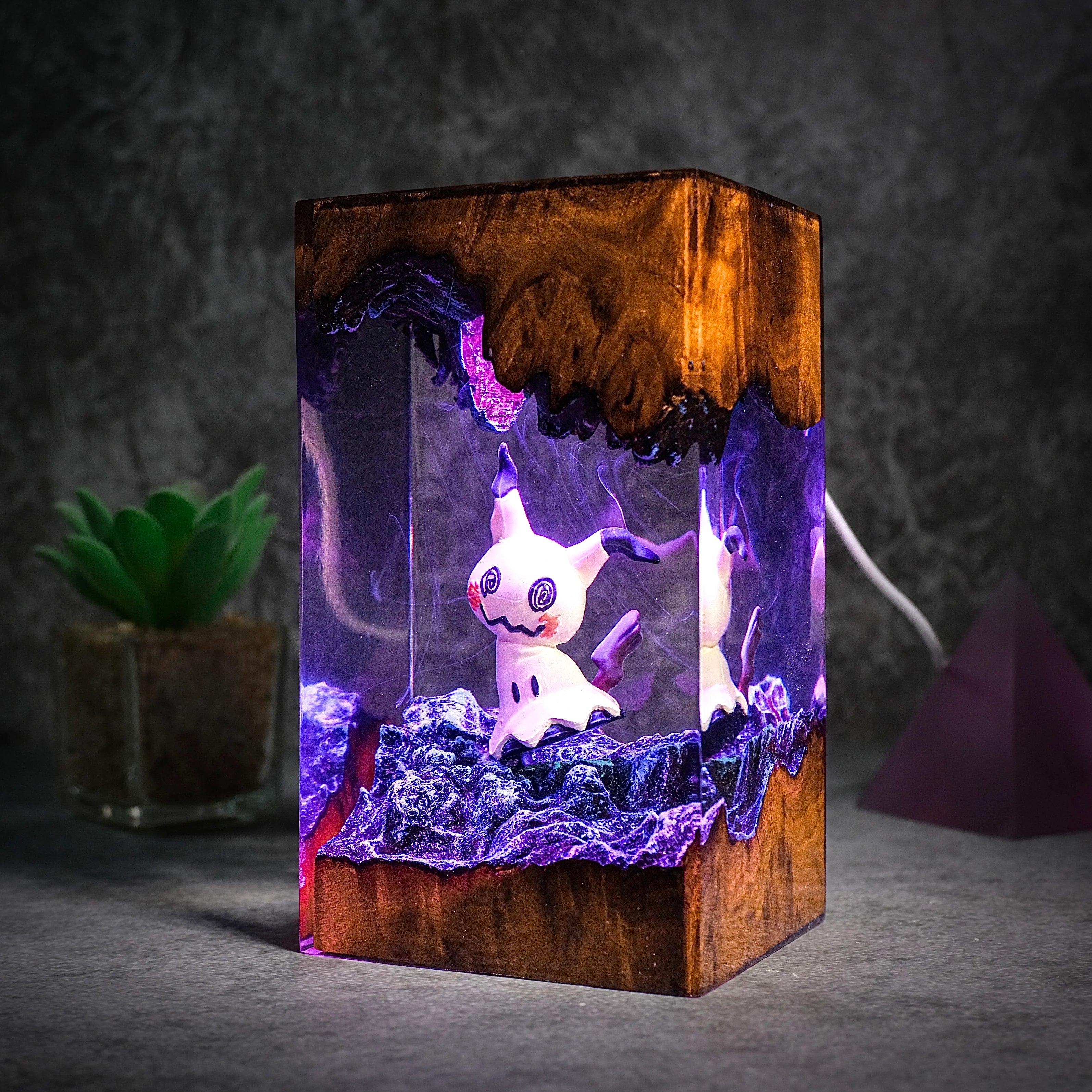 MIMIKYU Pokemon Resin Handmade Lamp