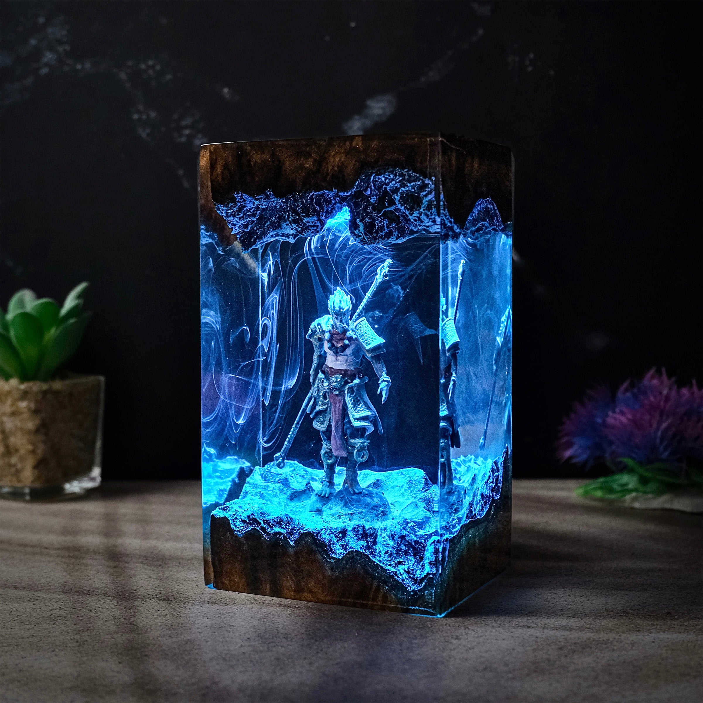 Black Myth Wukong V1 Resin Handmade Lamp