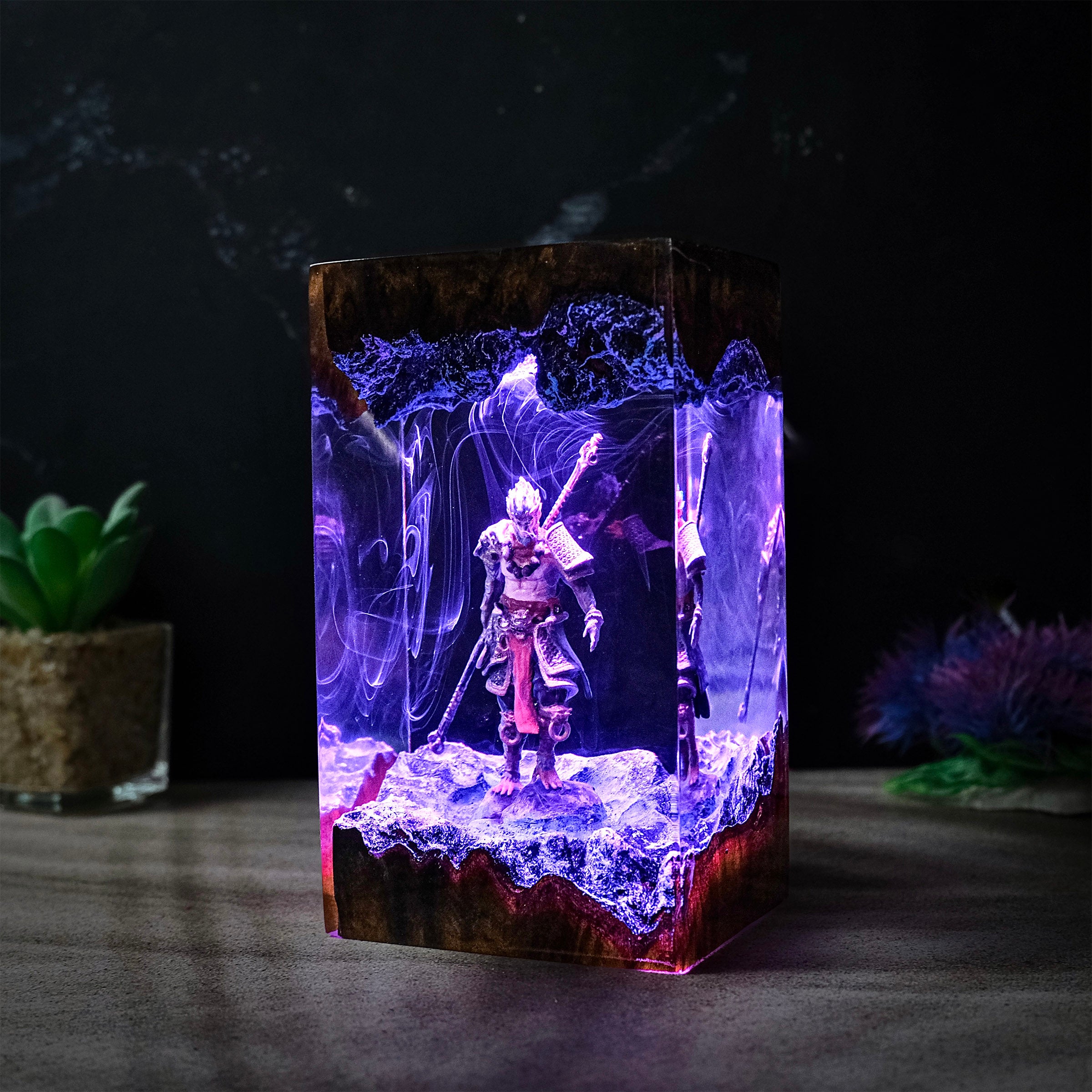 Black Myth Wukong V1 Resin Handmade Lamp