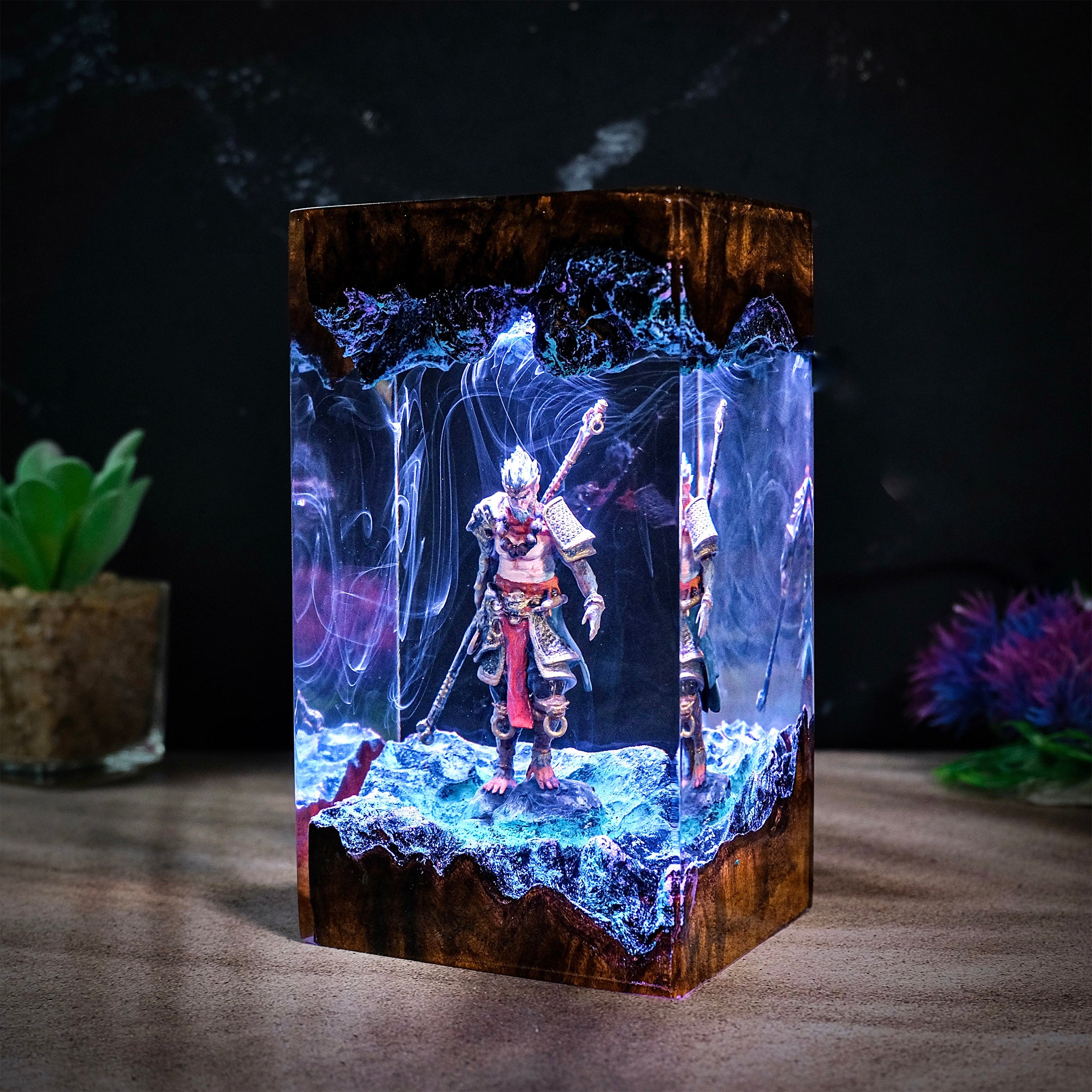 Black Myth Wukong V1 Resin Handmade Lamp