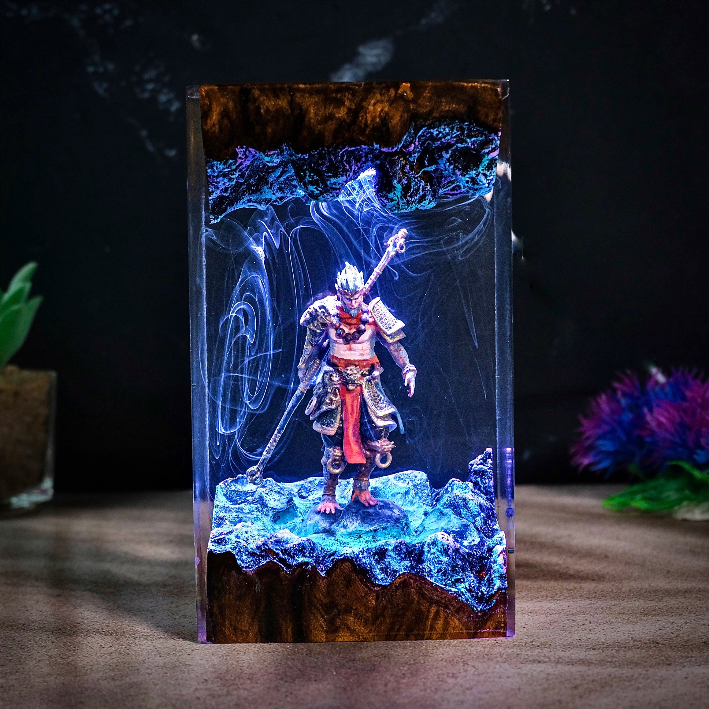 Black Myth Wukong V1 Resin Handmade Lamp