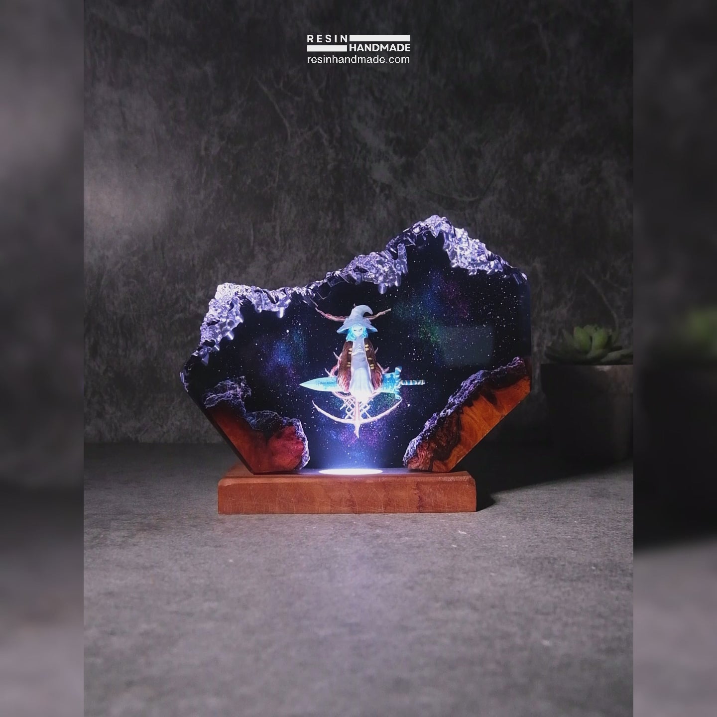 RANNI Elden Ring Resin Handmade Lamp