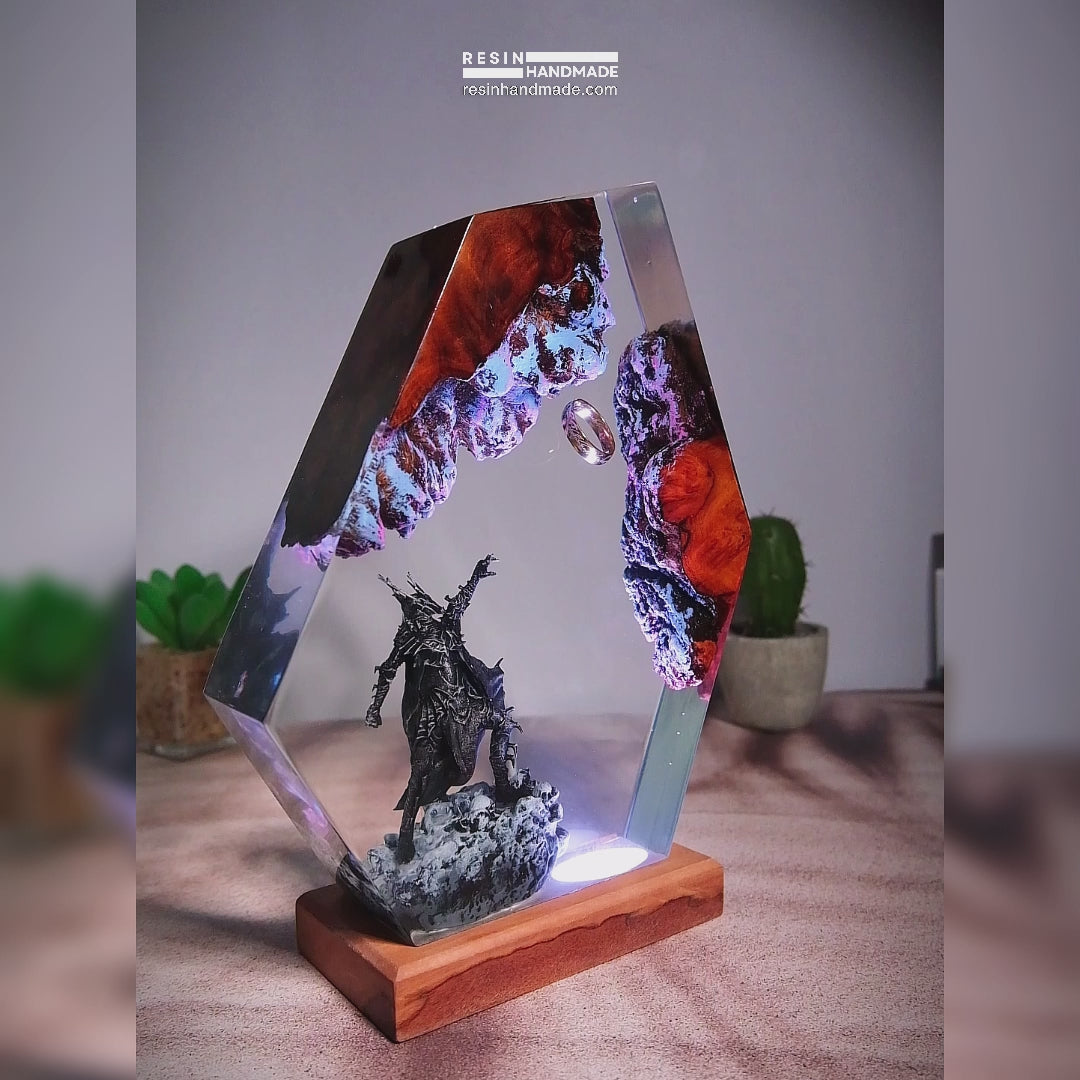 SAURON V2 The Lord of the Rings Resin Handmade Lamp