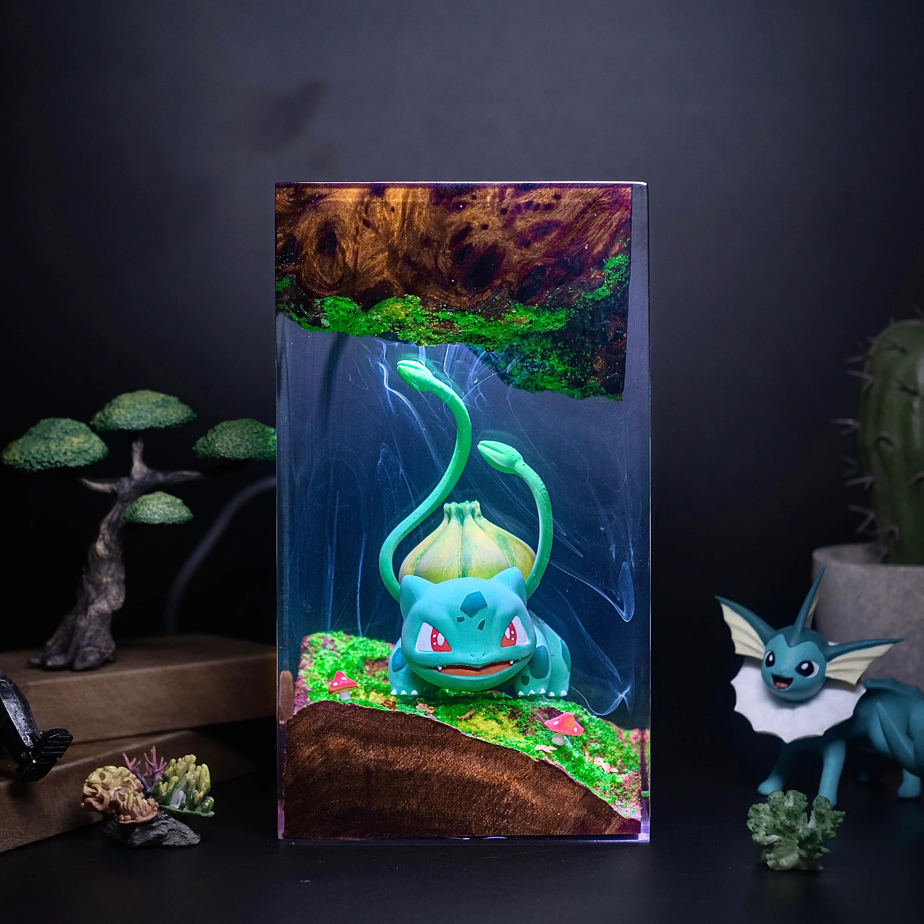 BULBASAUR Pokemon Resin Handmade Lamp