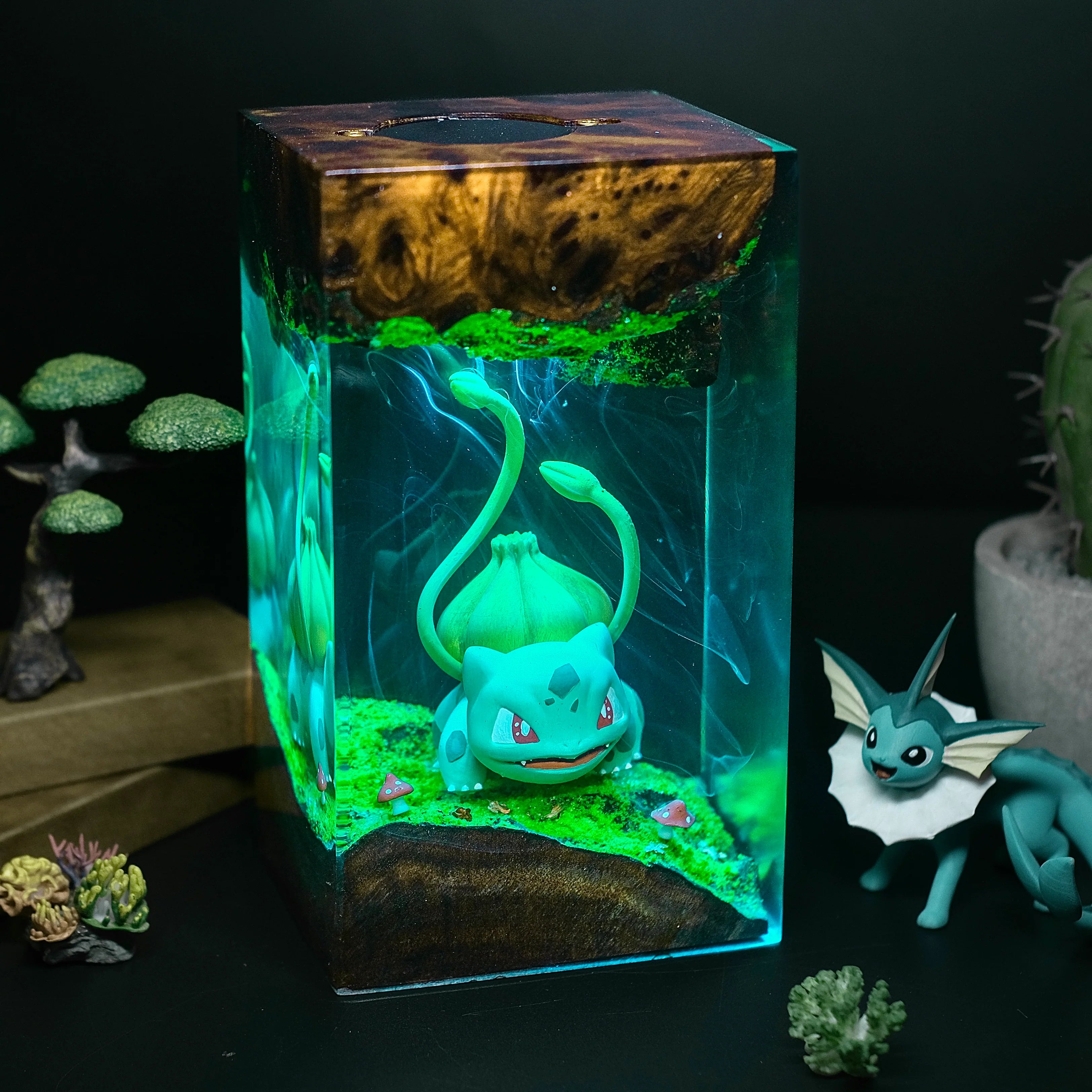 BULBASAUR Pokemon Resin Handmade Lamp