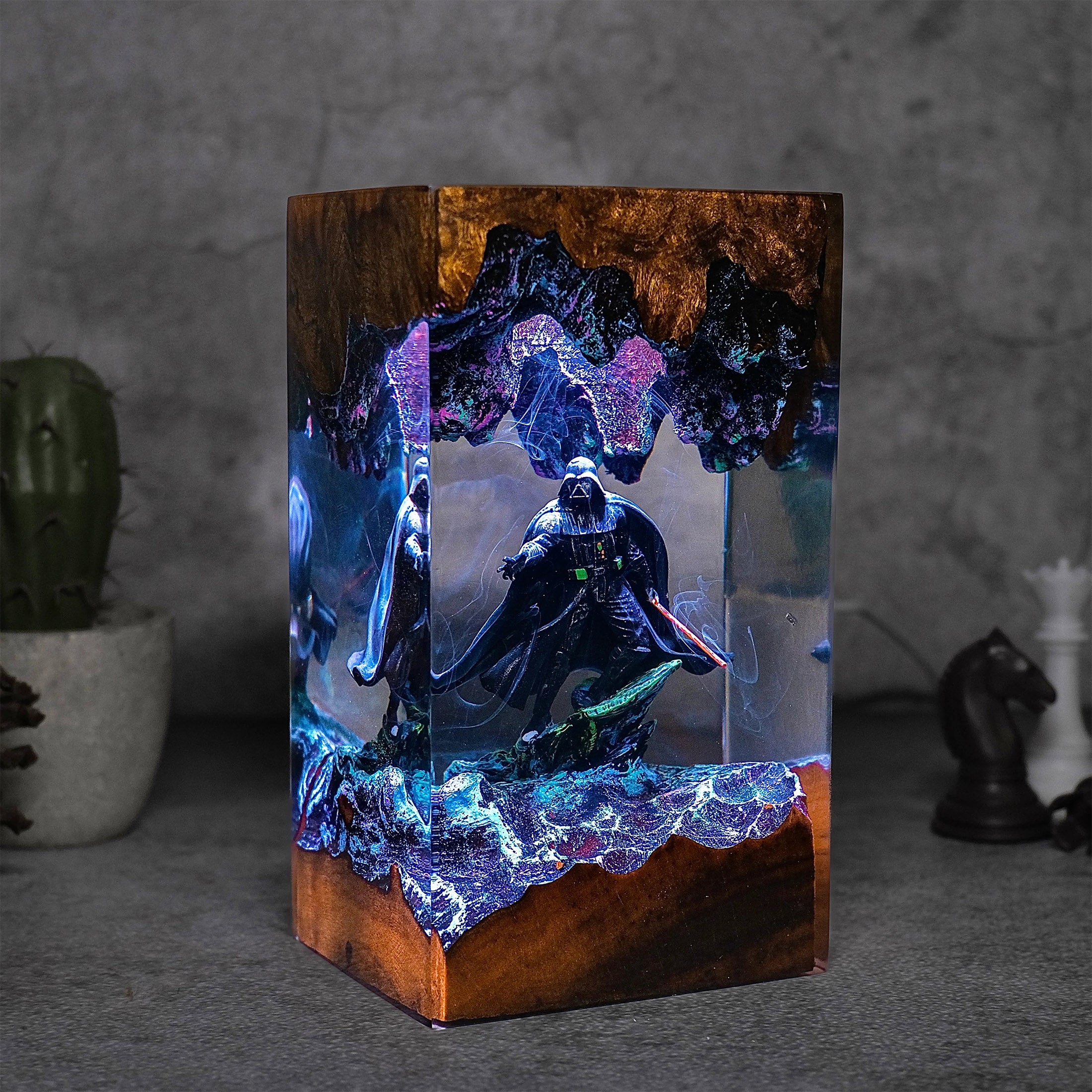 DARTH VADER Star Wars Resin Handmade Lamp