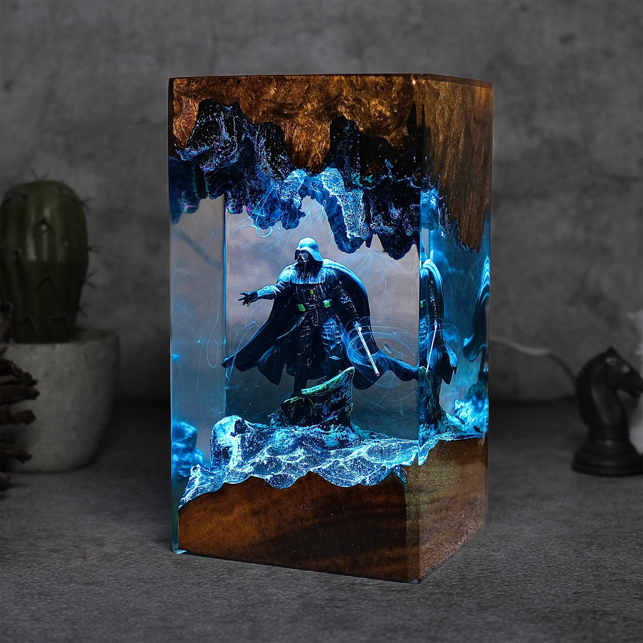 DARTH VADER Star Wars Resin Handmade Lamp