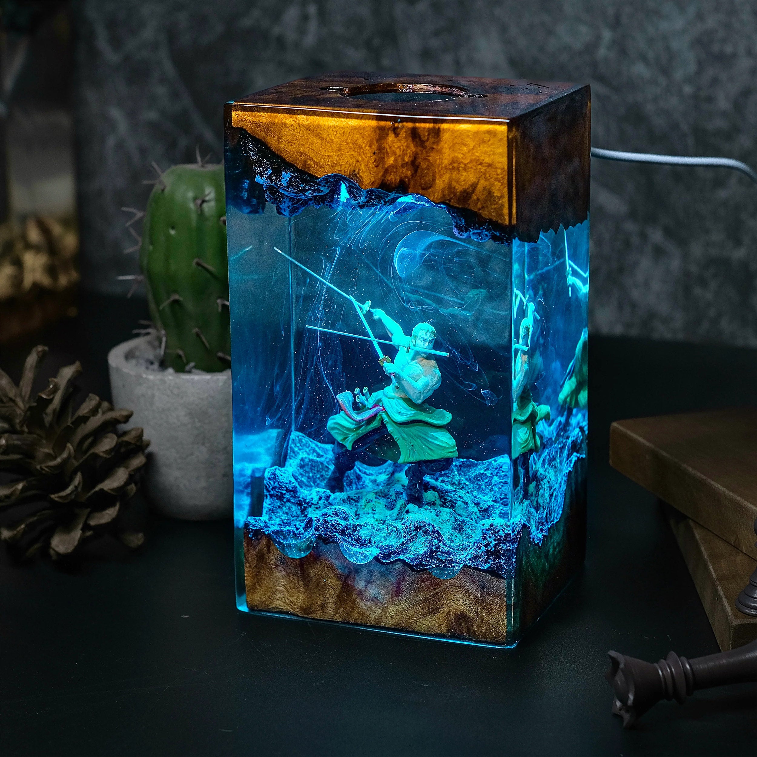 ZORO One Piece Resin Handmade Lamp