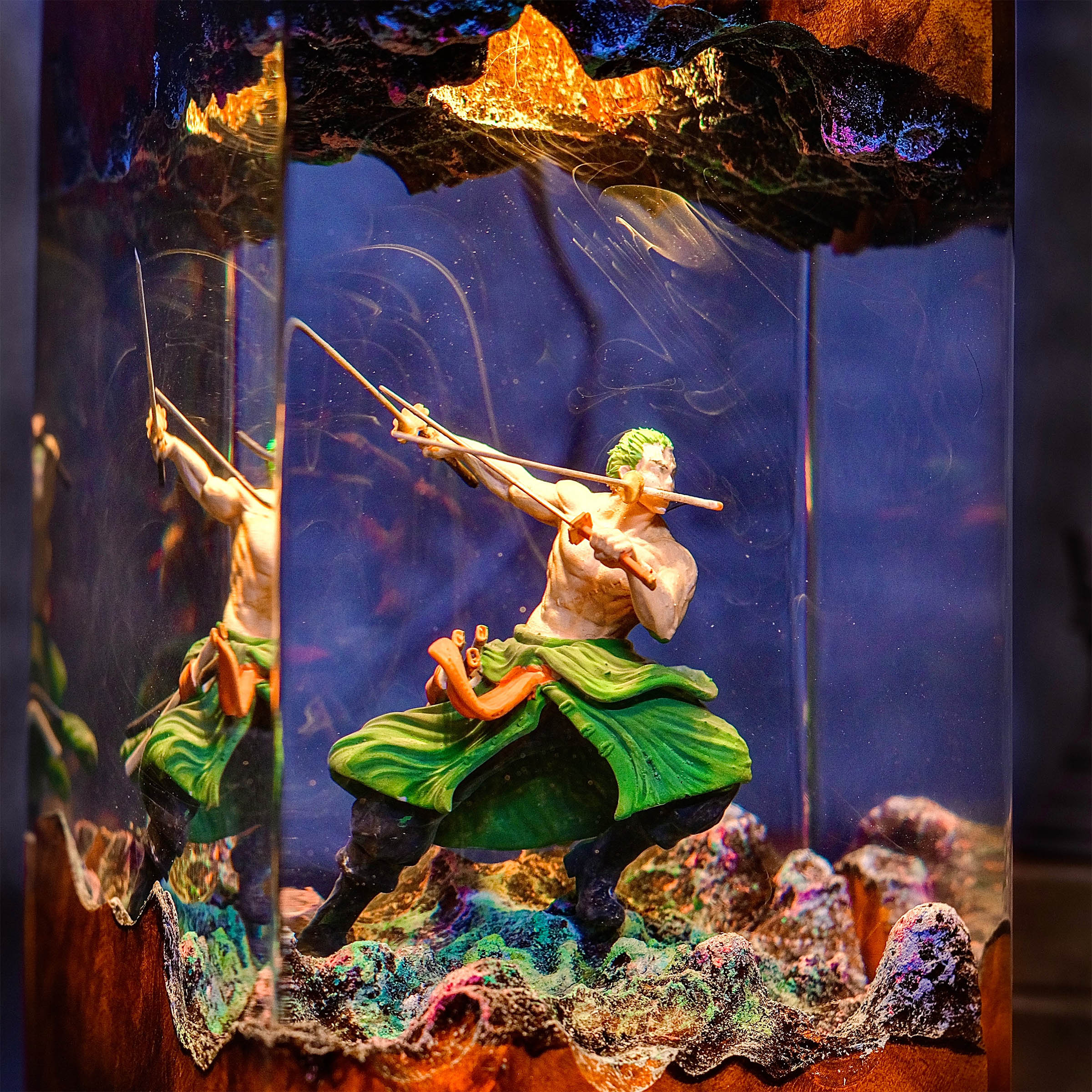 ZORO One Piece Resin Handmade Lamp